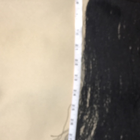 Forever 21 Black fringe skirt - Picture 4 of 5